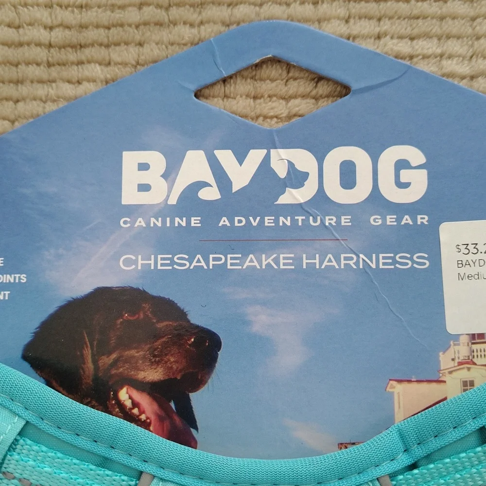 NWT Bay Dog‎ Chesapeake Harness Size M 3 Leash Points